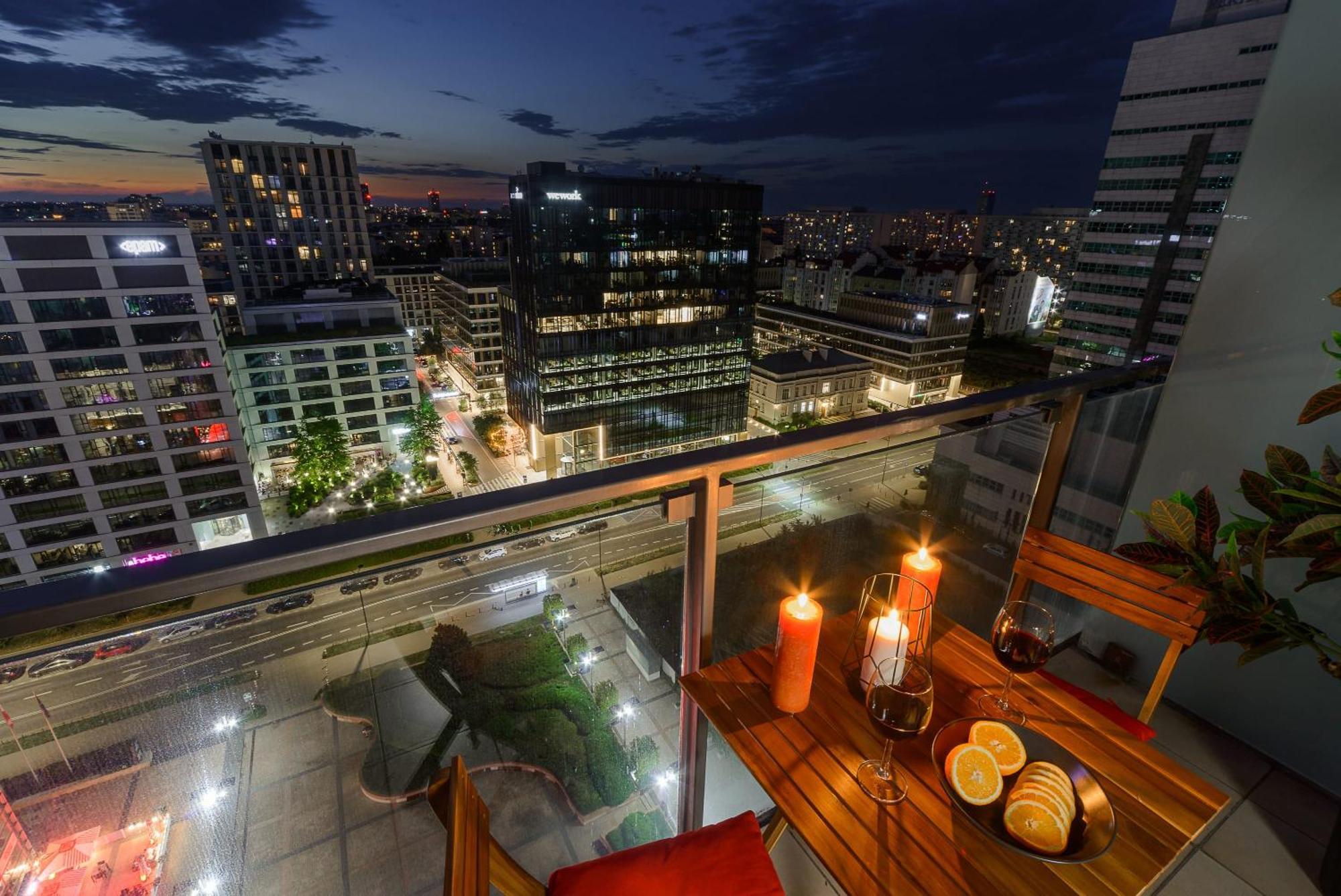 Lumina Apart With Balcony Platinum Tower وارسو المظهر الخارجي الصورة