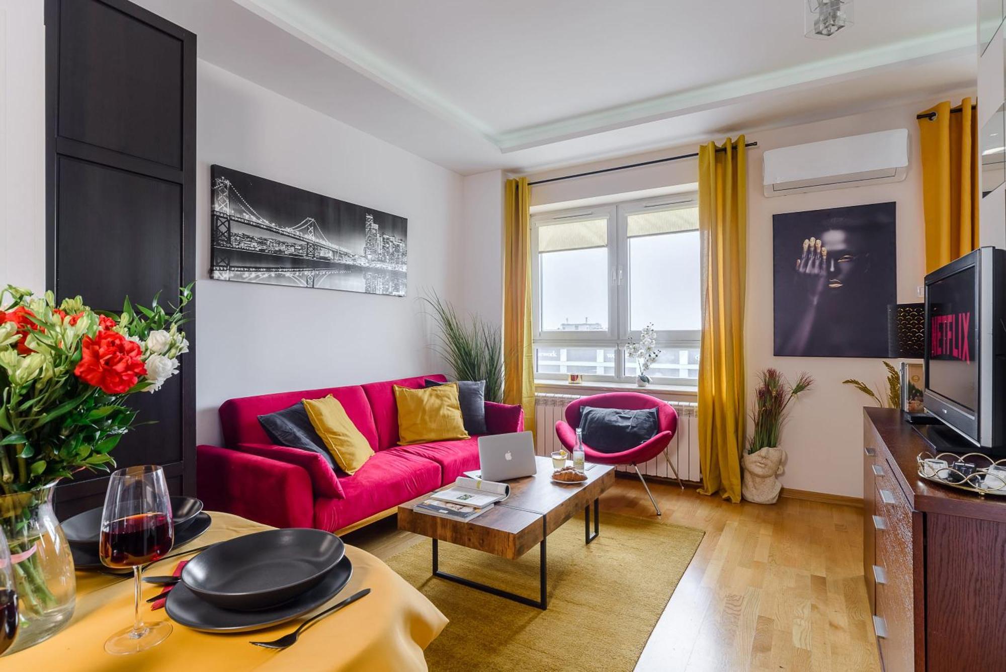 Lumina Apart With Balcony Platinum Tower وارسو المظهر الخارجي الصورة