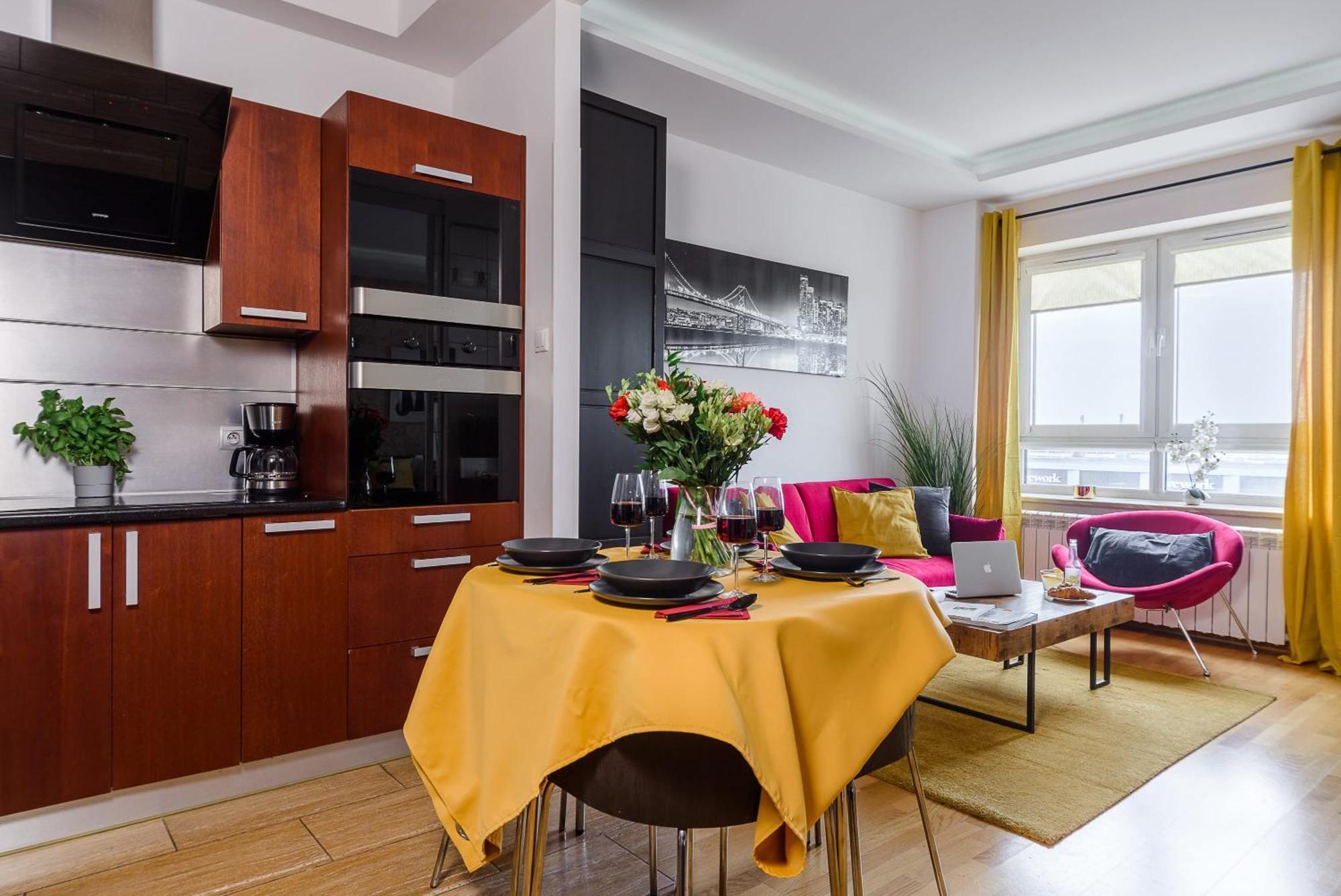 Lumina Apart With Balcony Platinum Tower وارسو المظهر الخارجي الصورة