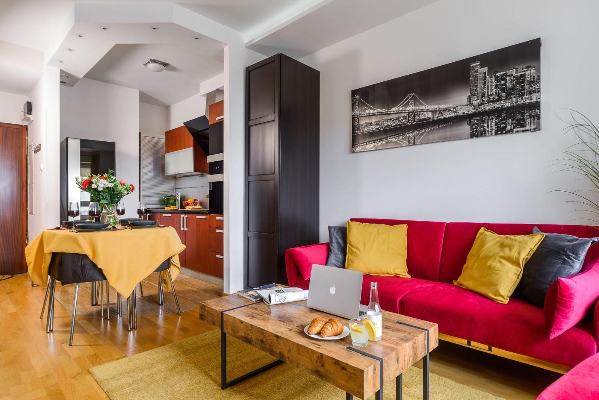 Lumina Apart With Balcony Platinum Tower وارسو المظهر الخارجي الصورة